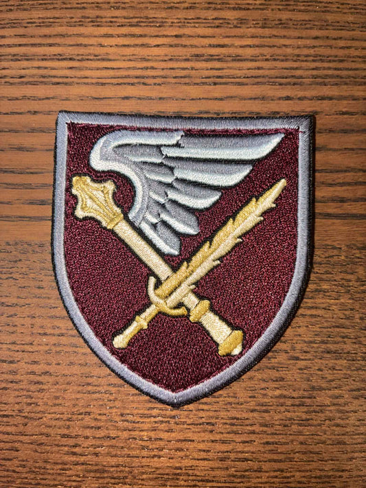 7th Rapid Response Corps patch supporting Ukrainian defenders with donations for drones and protective gear