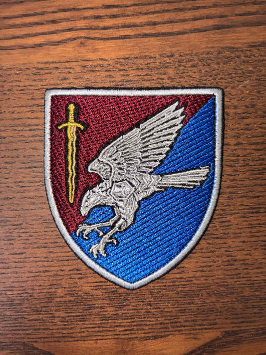 Patch of "Combat Hawks" Unmanned Systems Battalion 25th Brigade for Ukrainian defenders donation