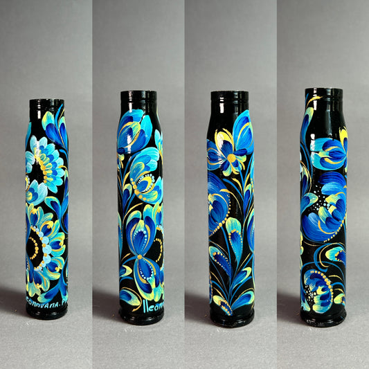 14cm shell with drawing of a patterns. (1164 AL)