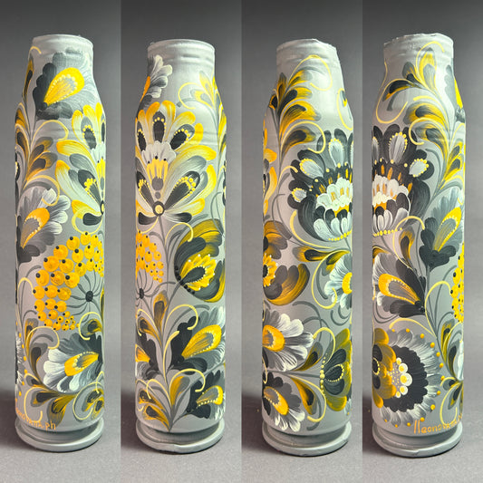 Gepard shell spent shell with drawing of a patterns. (1159 AL)