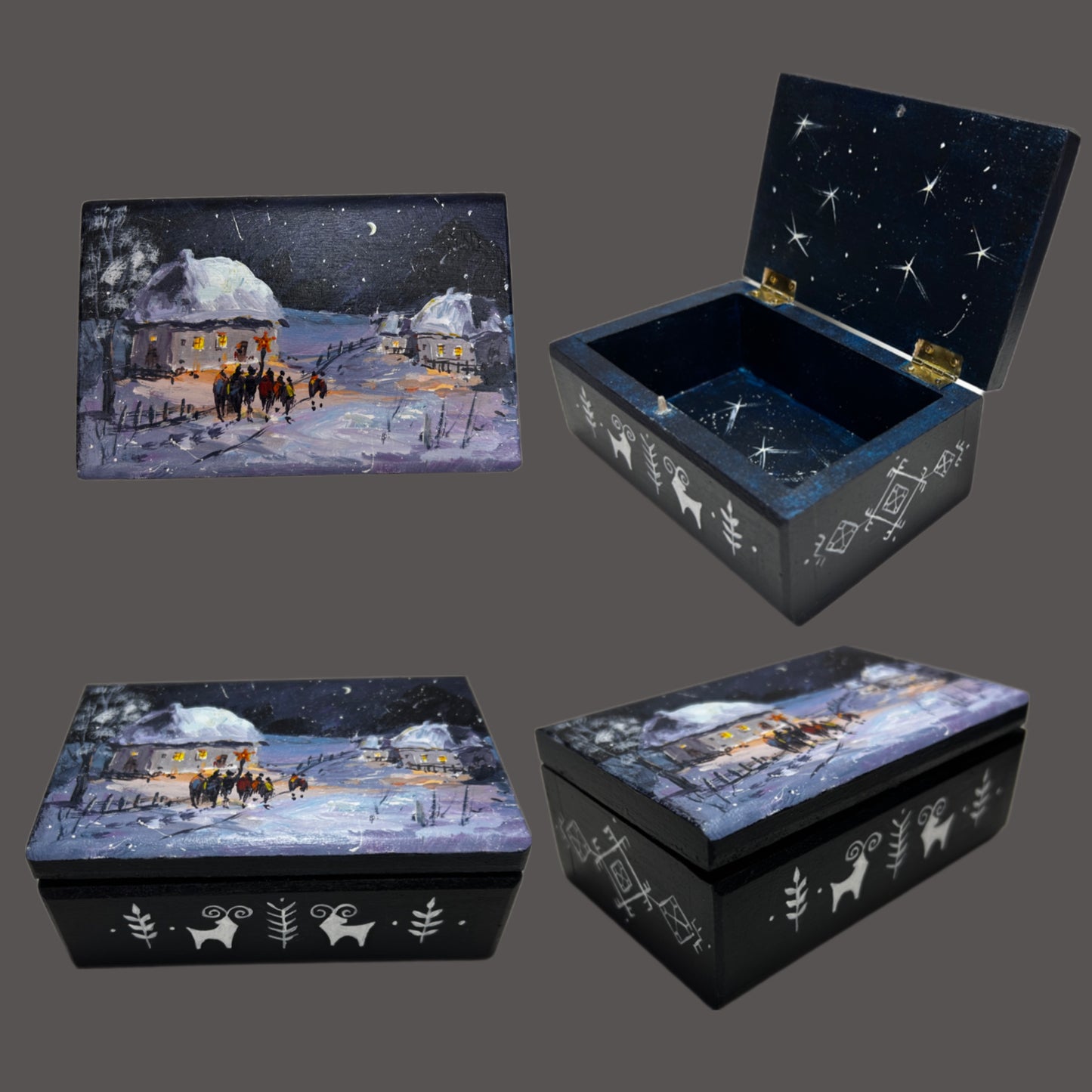 珠宝盒“乌克兰的冬天”（1227 MK）