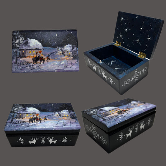 珠宝盒“乌克兰的冬天”（1227 MK）