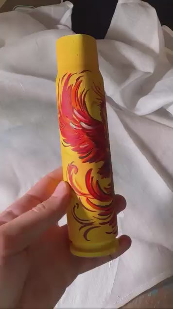 총사령관 미하일로 드라파티. 30mm 포탄에 그림. (1394 TS)