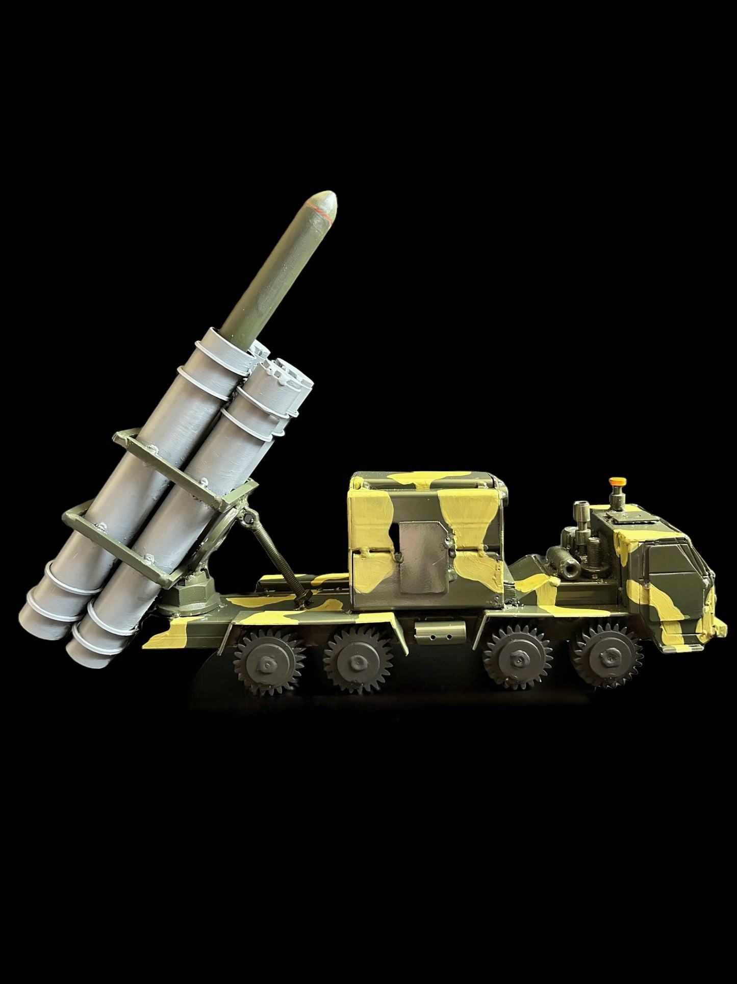 R-360 Neptune anti-ship missile launching from mobile vehicle