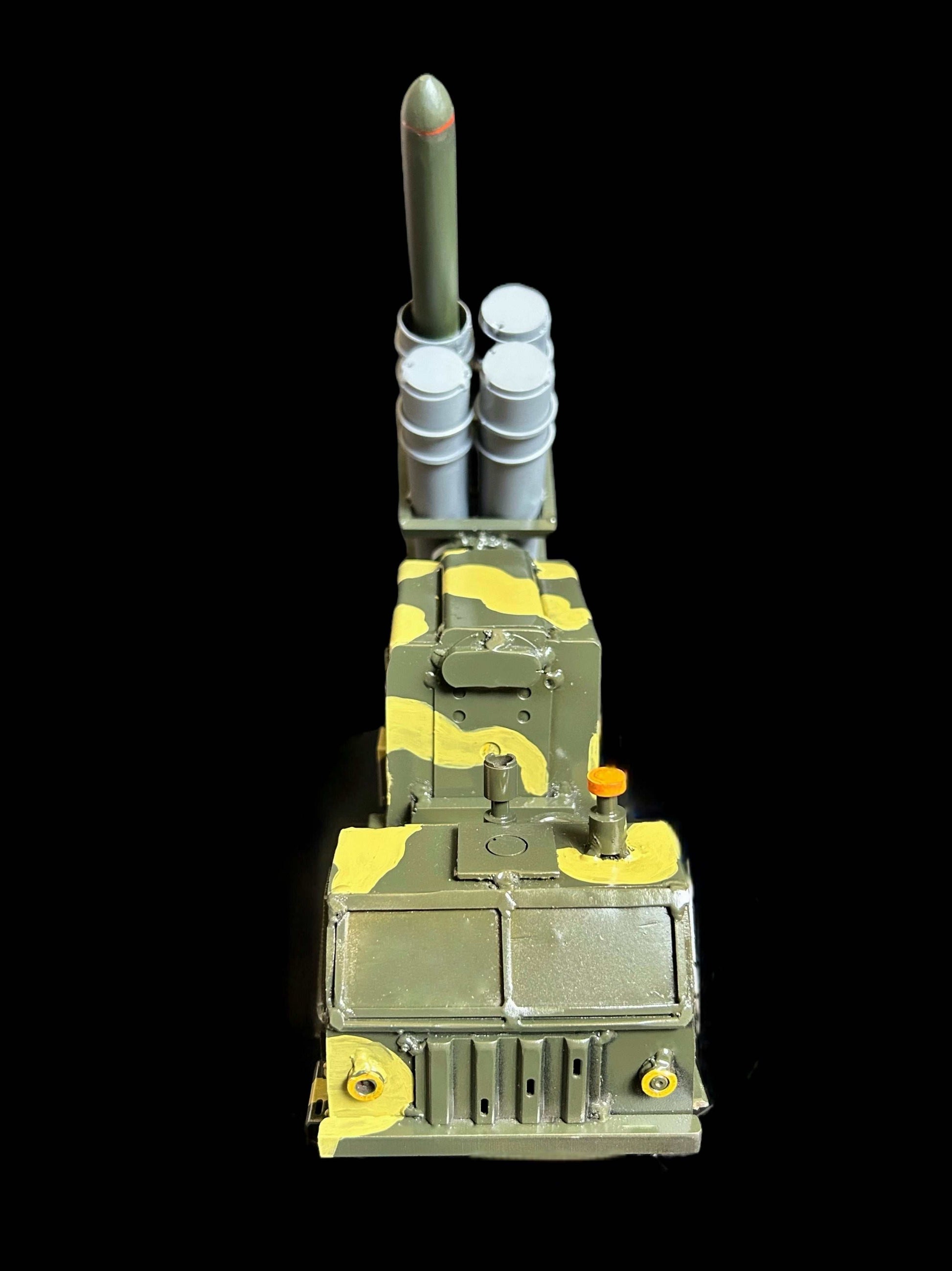 R-360 Neptune anti-ship missile launching from mobile vehicle artwork under design