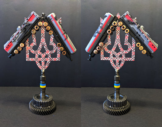 Russian fuel train impaled on Tryzub. (1173 CR)