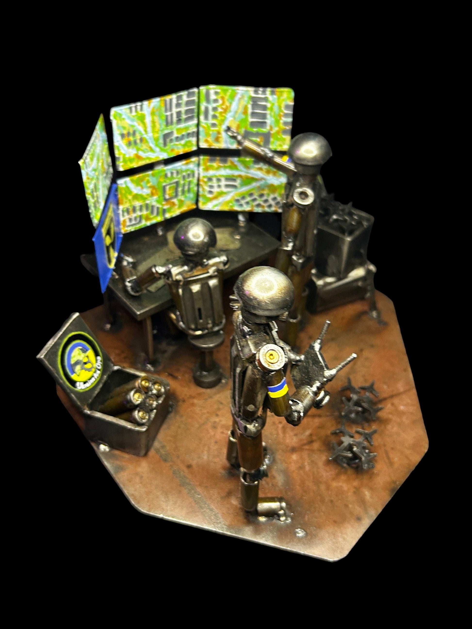 Typhoon Unit model by Eugene Sopko conducting an operation detailed artwork