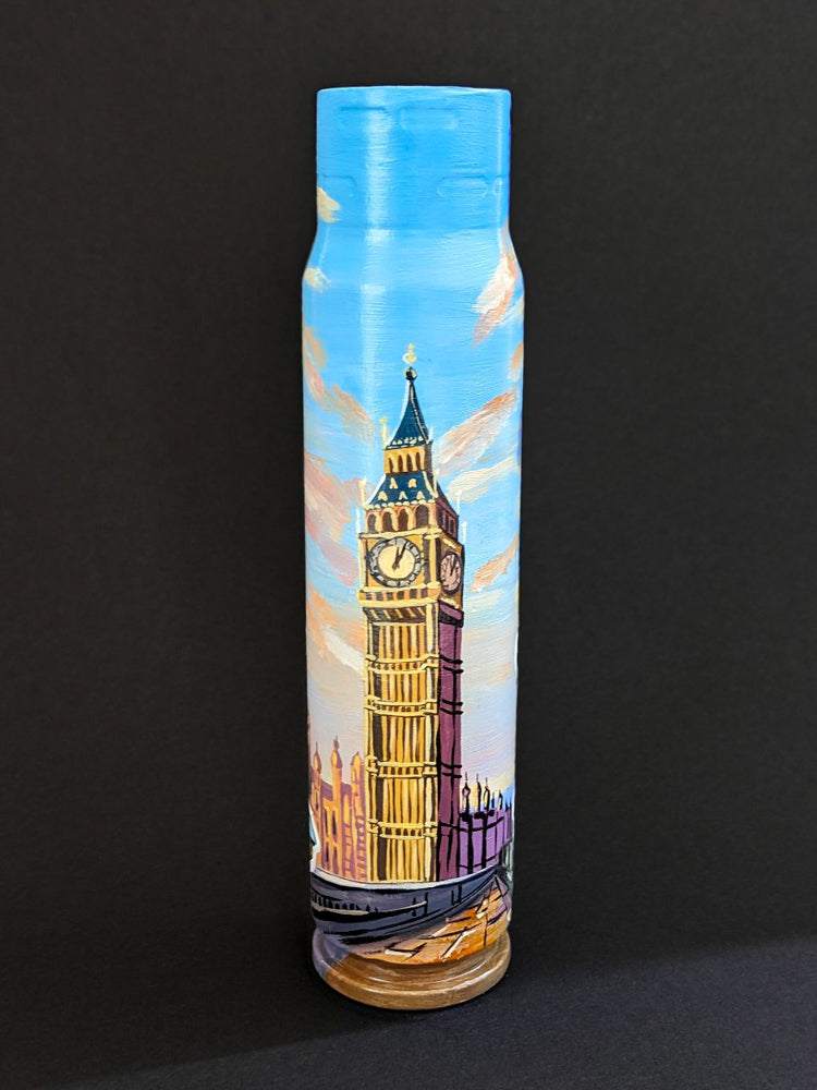 30mm shell drawing painted by Victory Gallery artist Catherine Ruban